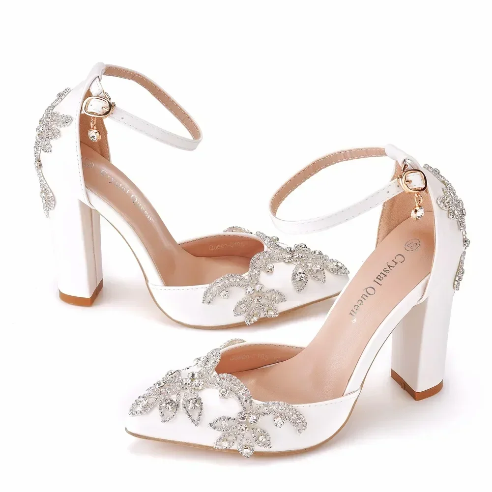 Women Shoes Black - 2026 Kalın Topuklu Sivri Burunlu Ayakkabılar