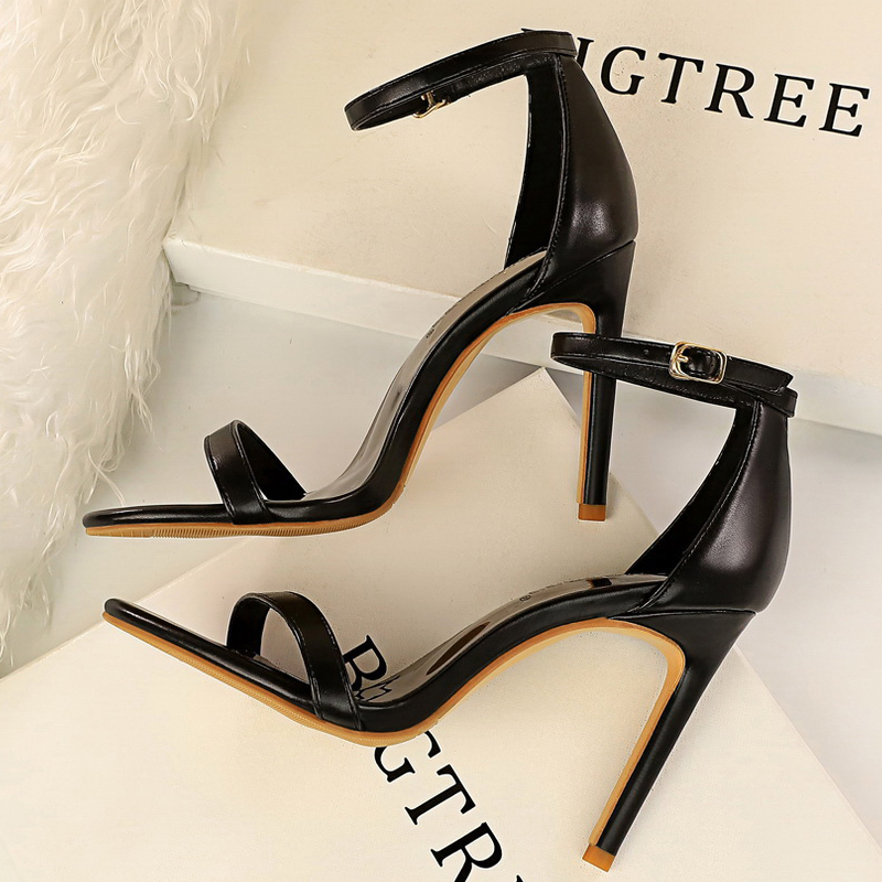 Women'S Shoes Peep Toe - BIGTREE Ayakkabı Yaz Kadın Sandaletleri Peep
