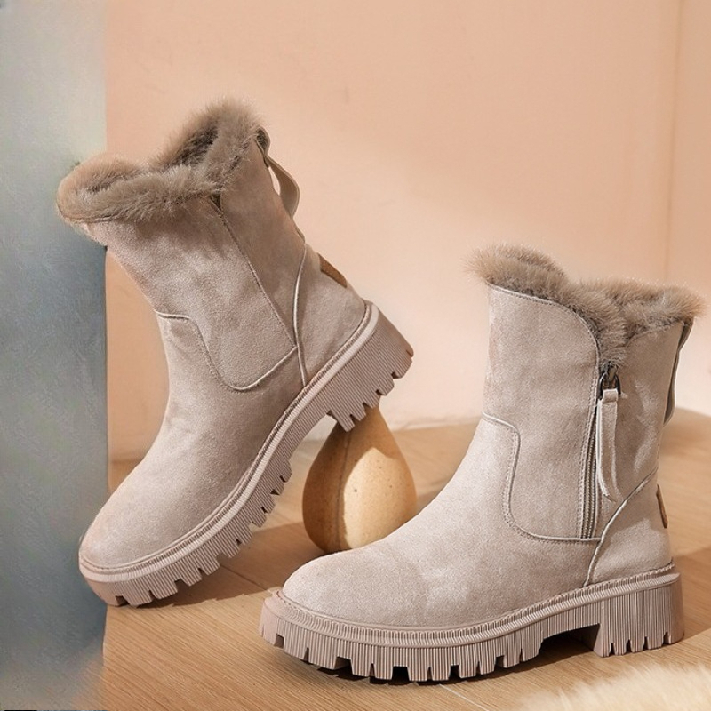 Kış yeni kar botları kadın kıs - Shoes For Women Flats incelemesi ve fiyatı