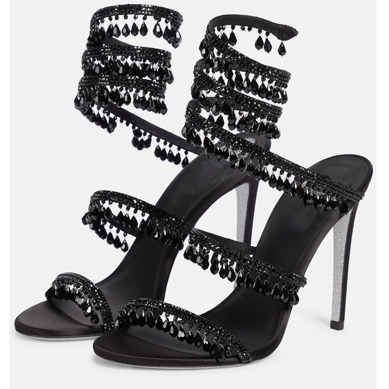 Seksi Yeşil Kristal Saçaklı St - Women'S Shoes Peep Toe incelemesi ve fiyatı