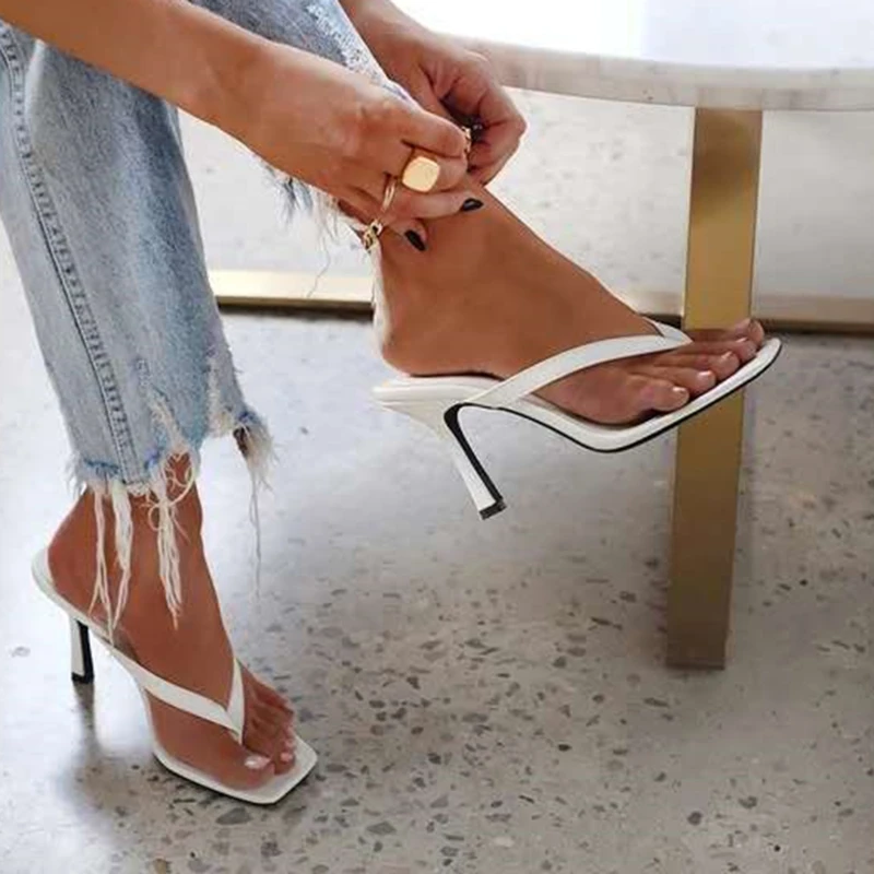 Şık kadın topuk Flip flop siya - Women Shoes Black incelemesi ve fiyatı