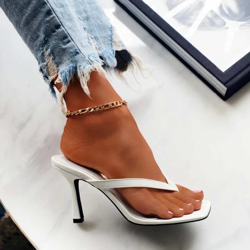 Şık kadın topuk Flip flop siya - Women Shoes Black incelemesi ve fiyatı