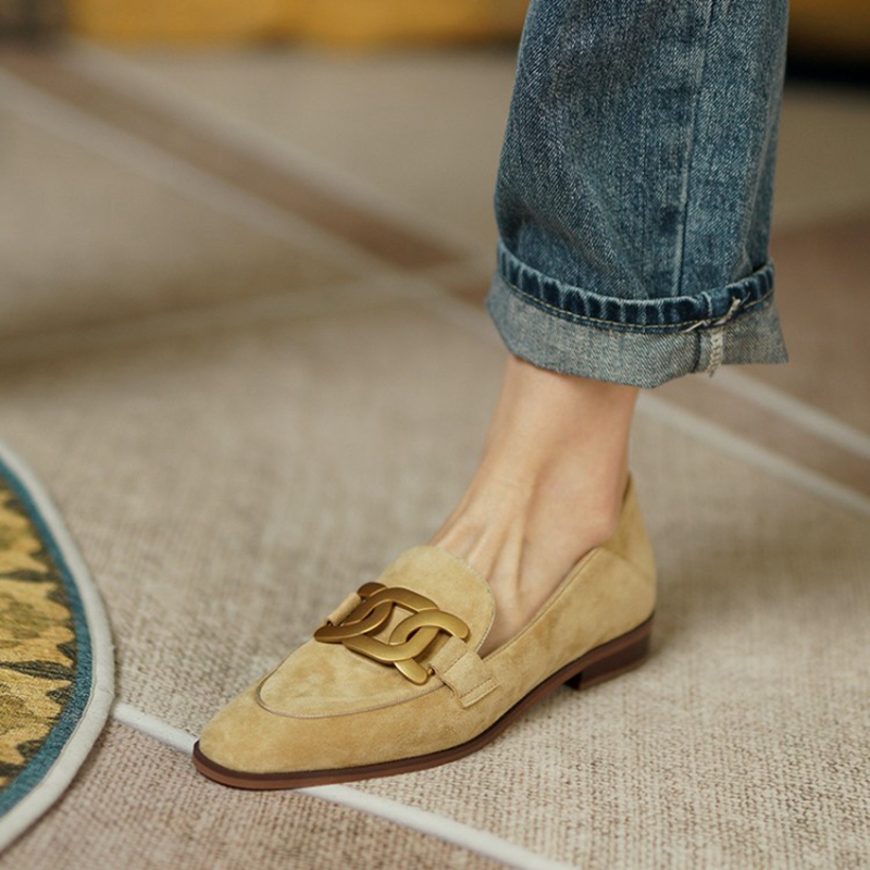 Süet deri kadın loafer'lar ilk - Women Shoes Black incelemesi ve fiyatı