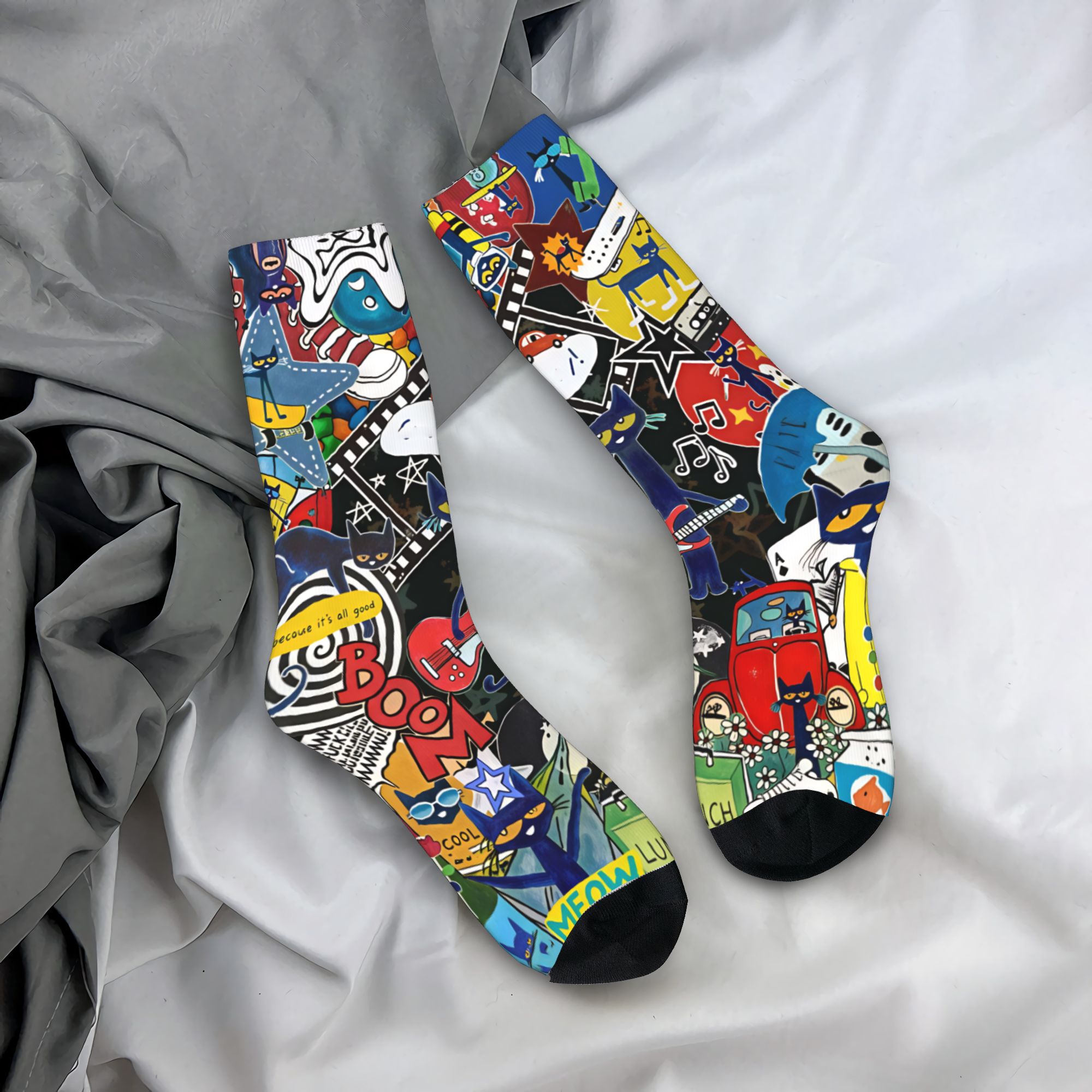 Pete The Cat Beyaz Ayakkabılar - Women'S Shoes For Crews incelemesi ve fiyatı