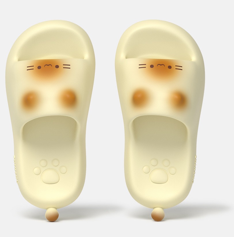 Yeni Sevimli 3D Siyah Kedi Pat - Women Shoes Black incelemesi ve fiyatı