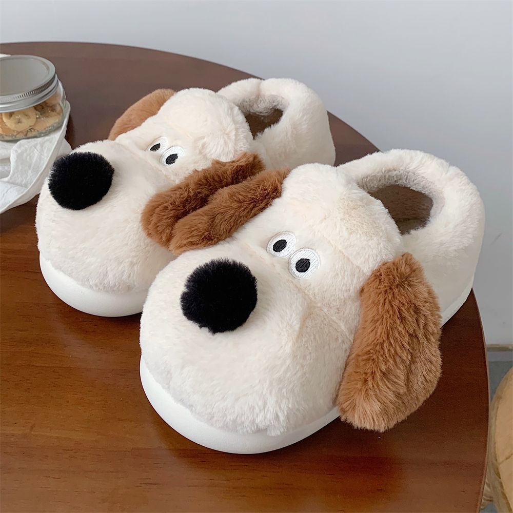 Size36-45 Hug köpek terlik kız - Women Shoes Winter incelemesi ve fiyatı