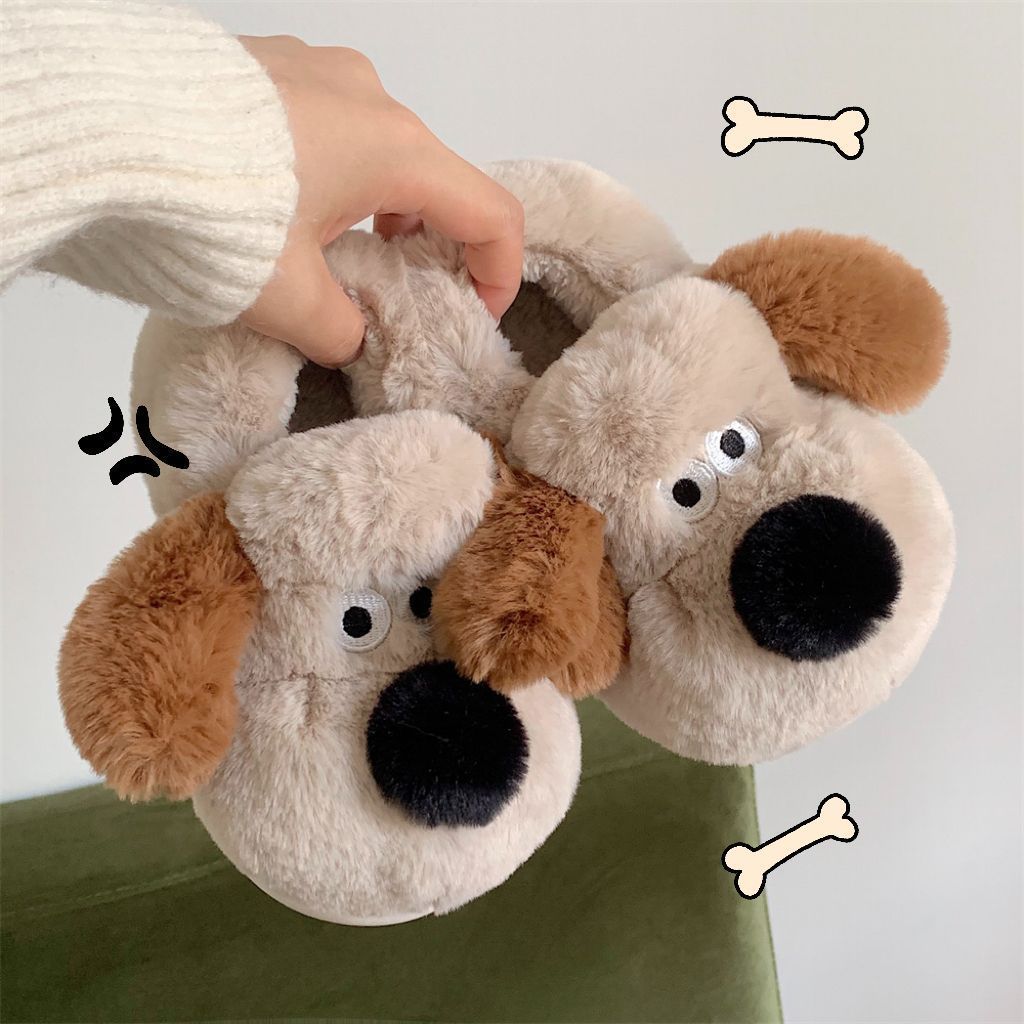 Size36-45 Hug köpek terlik kız - Women Shoes Winter incelemesi ve fiyatı