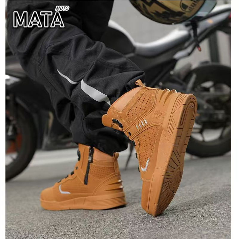 Sıcak motosiklet botları erkek - Suede Ankle Boot incelemesi ve fiyatı