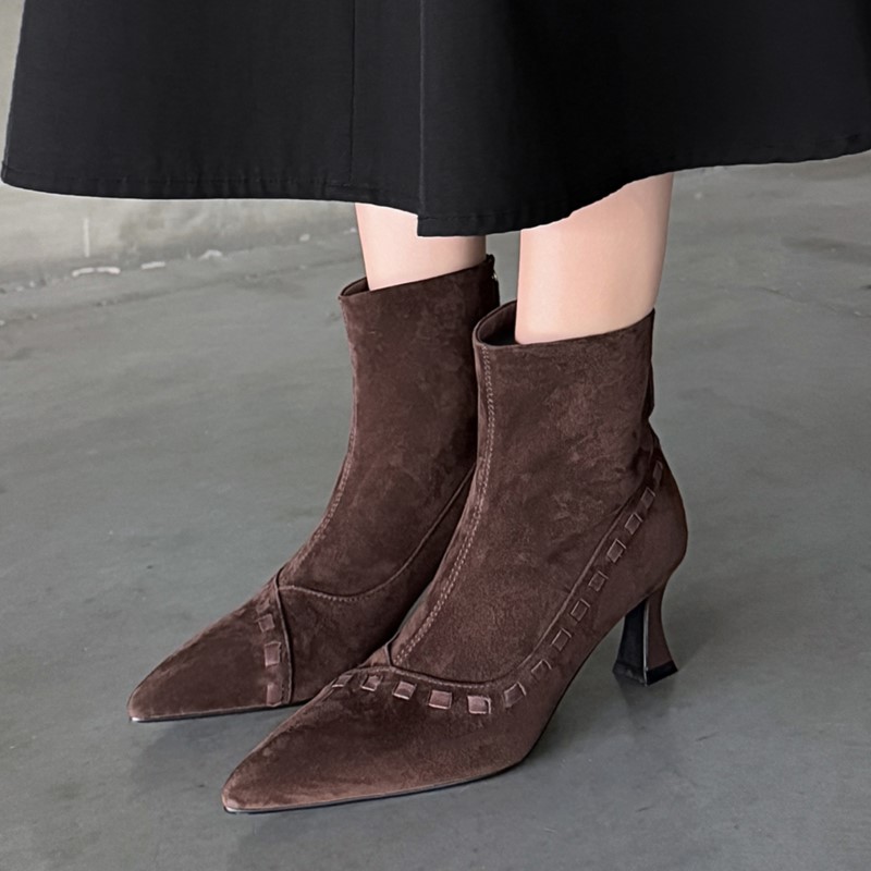 Dilalula 2026 Zarif Gerçek Süe - Suede Ankle Boot incelemesi ve fiyatı