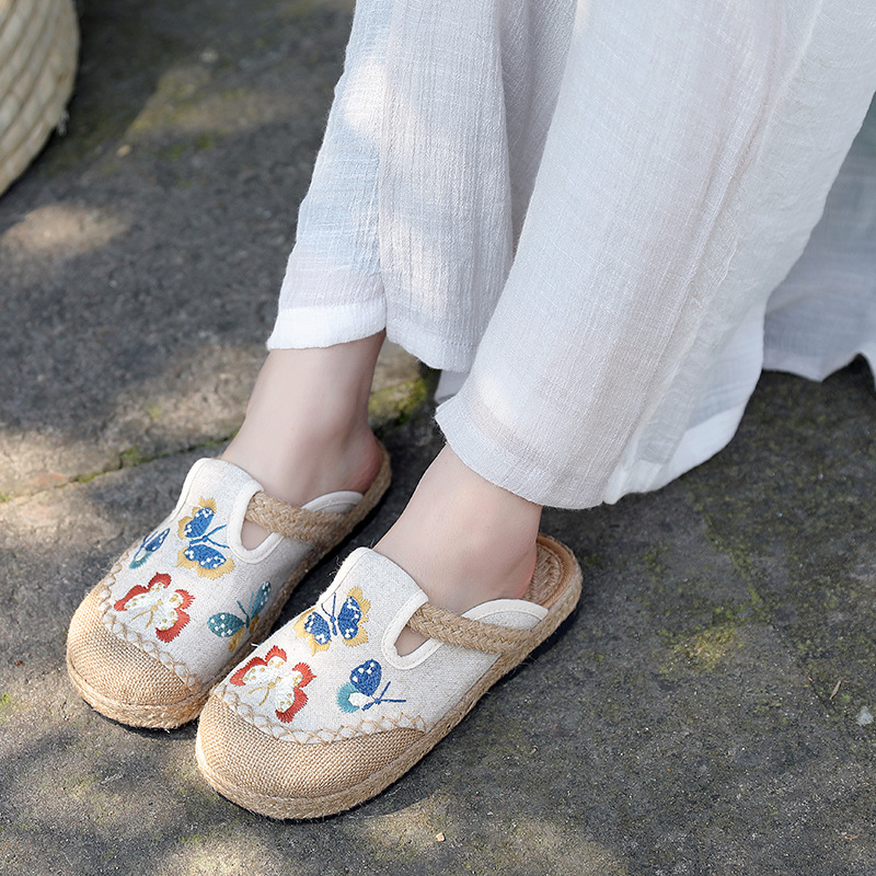 2025 Kadın Rahat Keten El Yapı - Women'S Shoes Vegan incelemesi ve fiyatı