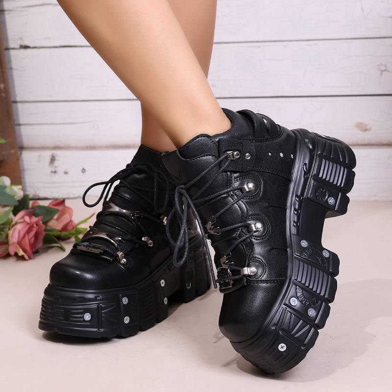Yeni Kadın Ayakkabıları Punk T - Suede Ankle Boot incelemesi ve fiyatı