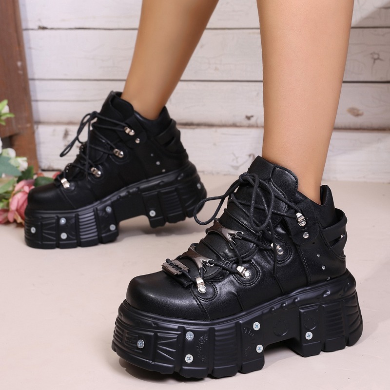 Yeni Kadın Ayakkabıları Punk T - Suede Ankle Boot incelemesi ve fiyatı