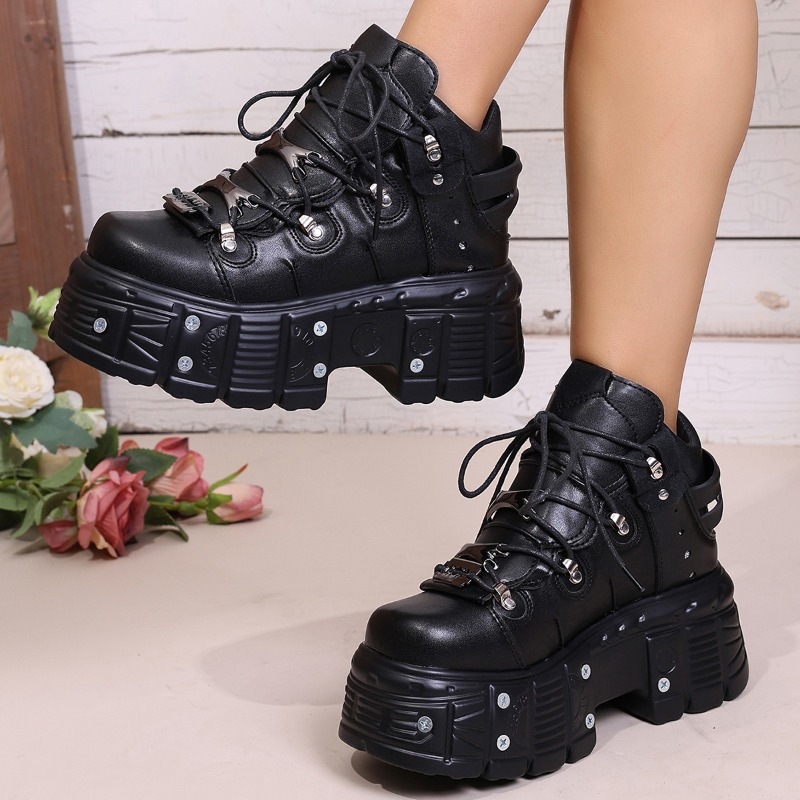 Yeni Kadın Ayakkabıları Punk T - Suede Ankle Boot incelemesi ve fiyatı