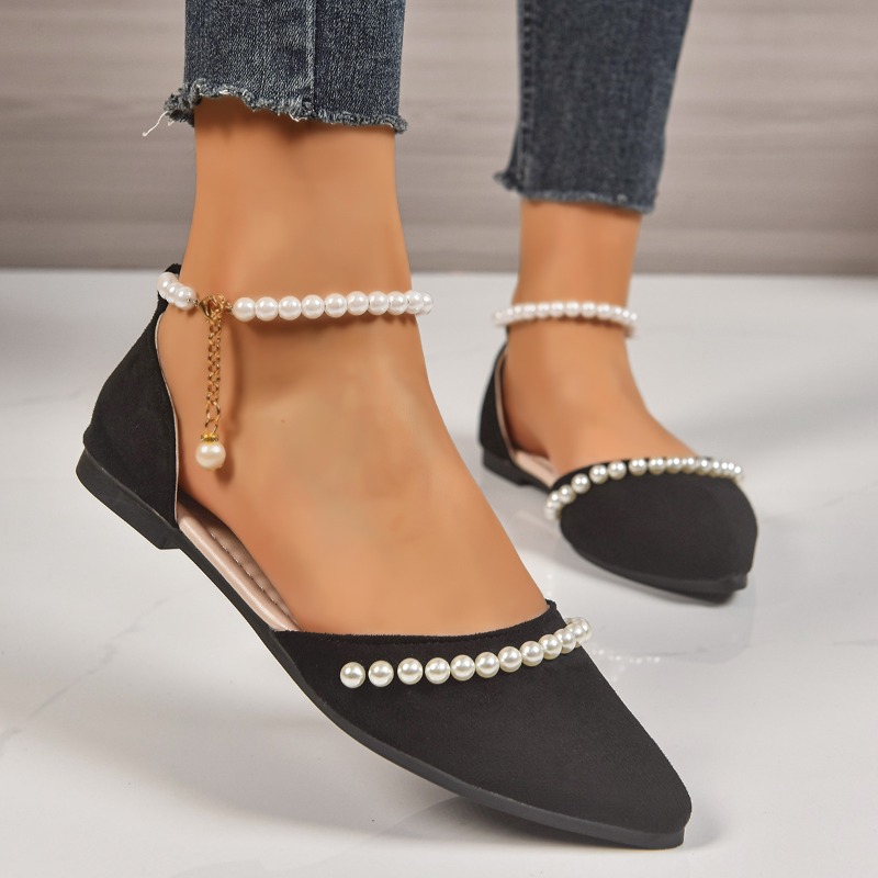 İnci Detaylı Sivri Burunlu Bab - Shoes For Women Flats incelemesi ve fiyatı