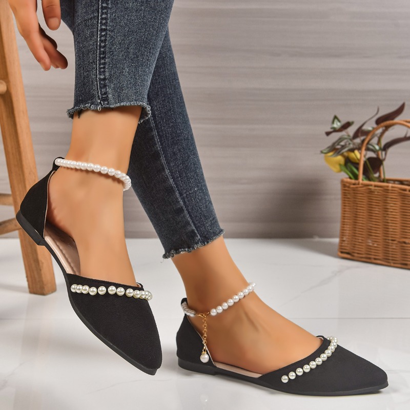 İnci Detaylı Sivri Burunlu Bab - Shoes For Women Flats incelemesi ve fiyatı
